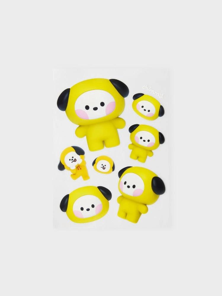 BT21 CHIMMY Big and Tiny Removable Sticker