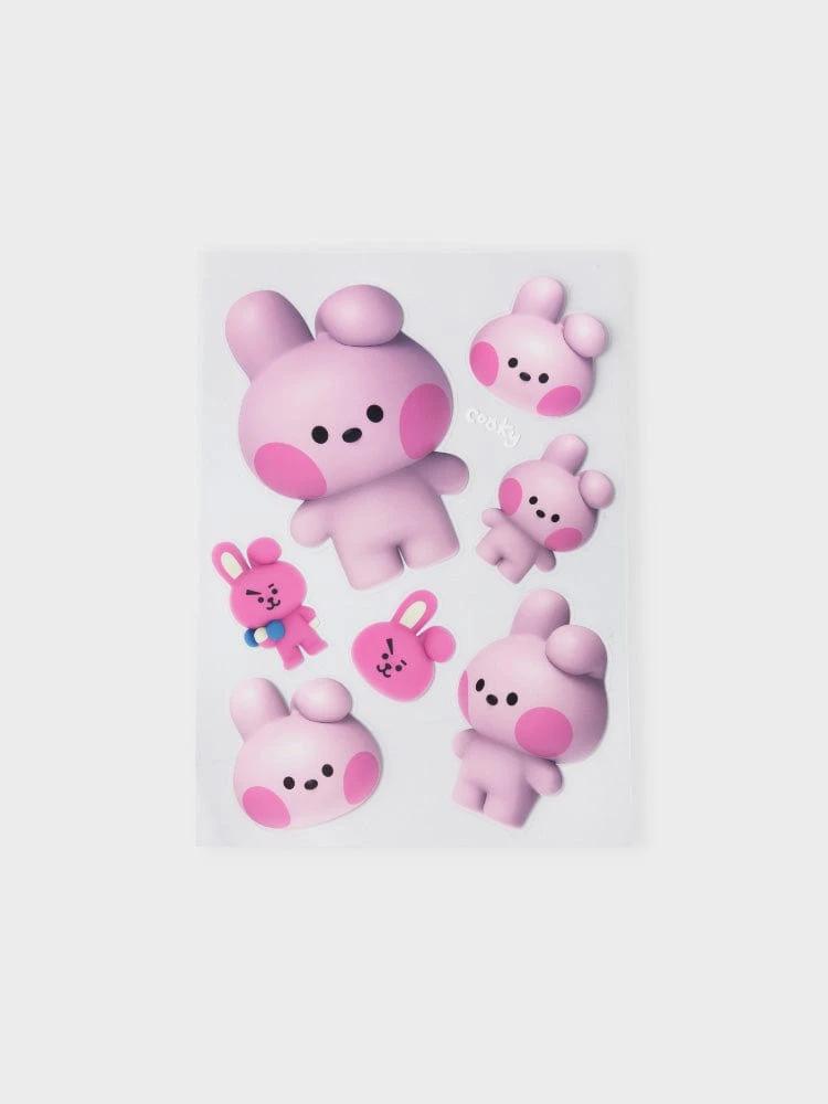 BT21 COOKY Big and Tiny Removable Sticker