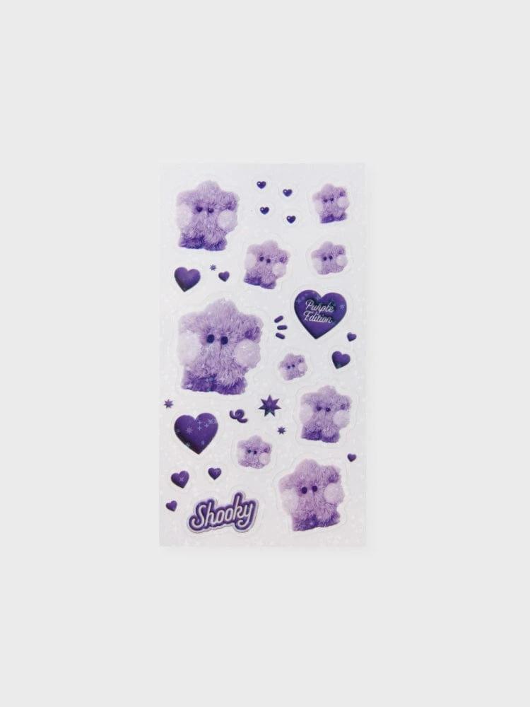BT21 SHOOKY Purple of Wish Edition minini Sticker