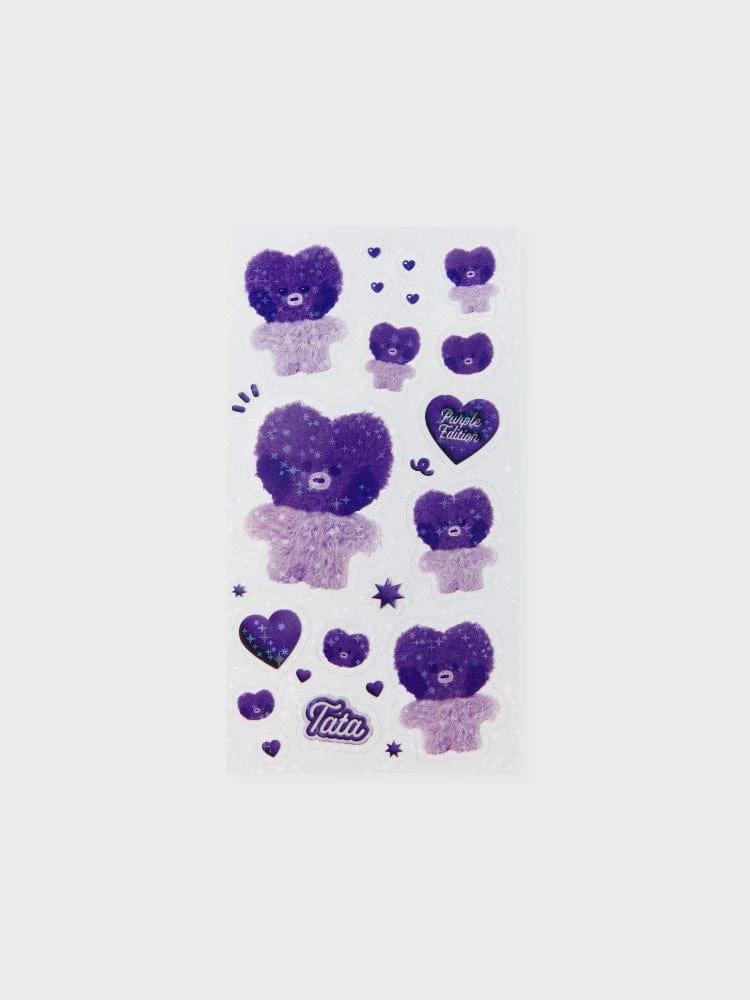 BT21 TATA Purple of Wish Edition minini Stickers