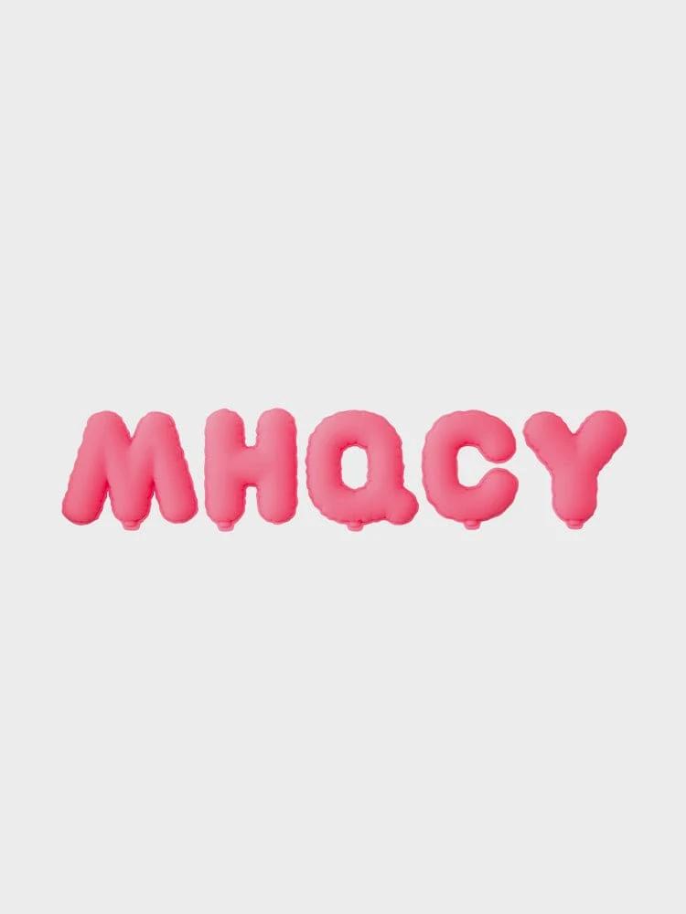 COLLE Alphabet Sticon Pink (Option - C, H, M, Q, Y)