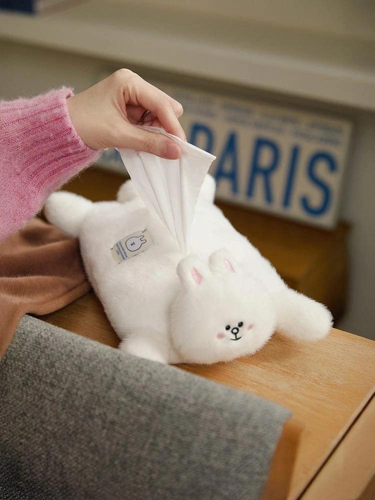 LINE FRIENDS Cony Hug Brown Season 3 Tissue Case