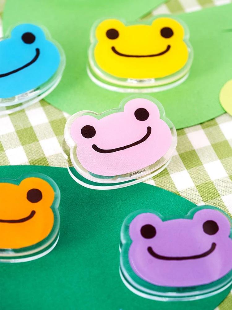 Pickles the Frog Face Magnet Clip