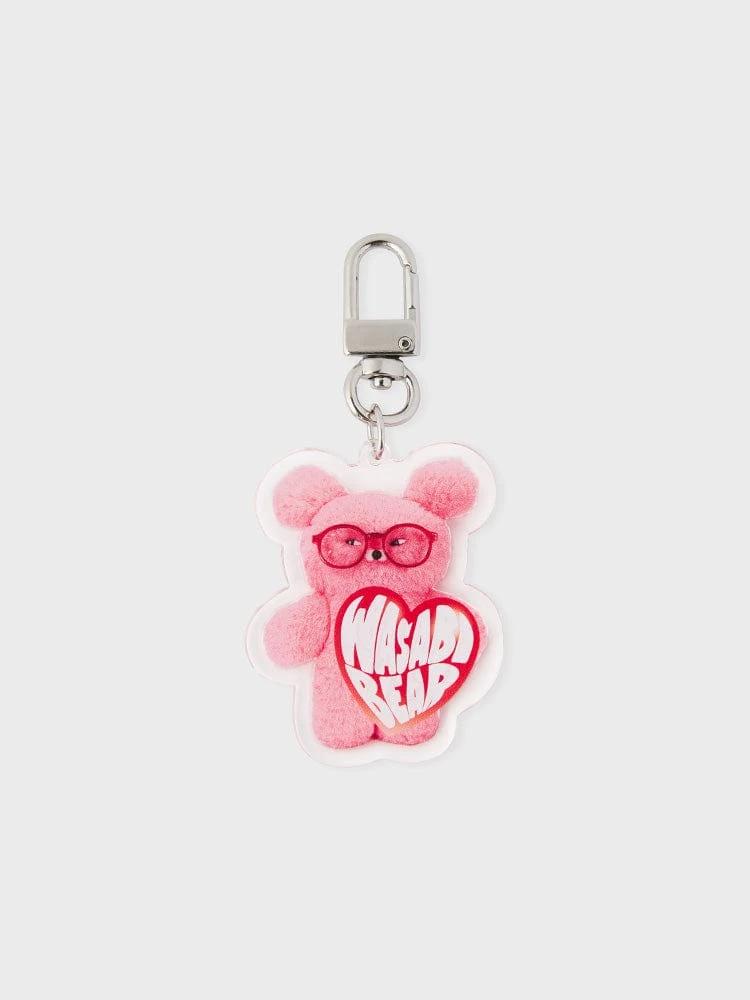 Wasabi Bear Acrylic Keyring - Pingsabi Bear
