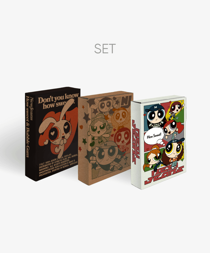 NewJeans 'How Sweet' Weverse Albums ver. (Set) (Weverse)