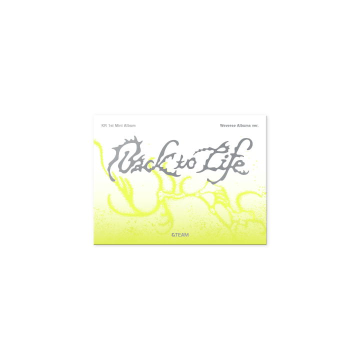 KR 1st Mini Album 'Back to Life' Photocard Box (Weverse Albums ver.) (Weverse)