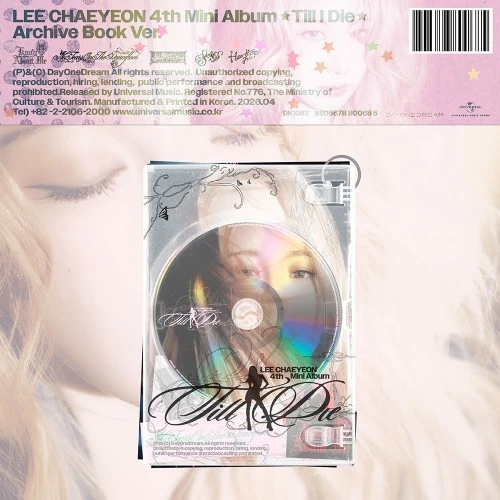 LEE CHAEYEON - 4th Mini Album [Till I Die] [Archive Book Ver.]