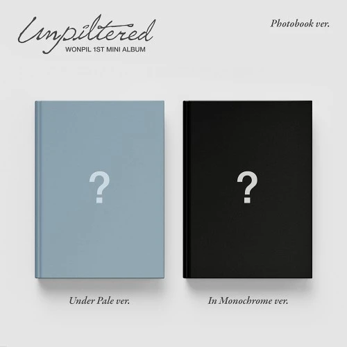 [Album 2 EA SET] Won Pil (DAY6) - 1ST MINI ALBUM Unpiltered (Photobook Ver.)