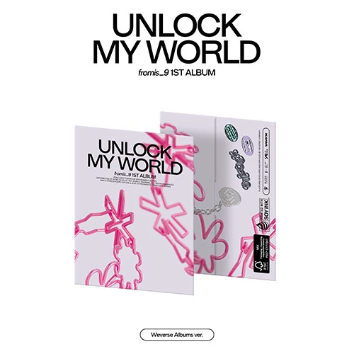 fromis_9 - 1st Album [Unlock My World] (Weverse Albums ver.)