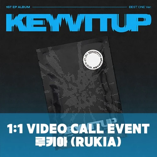 [LUCHIA][7/3 Video Call] KEYVITUP - 1ST EP ALBUM [KEYVITUP] (BEST ONE Ver.) (Platform)