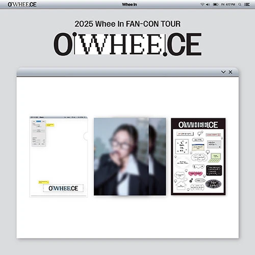 Whee In - 2025 Whee In FAN-CON TOUR [OWHEECE] MD / L-HOLDER & MINI POSTER SET