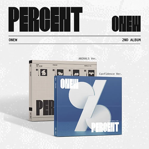 SET/Album 2 EA ONEW - Regular Album 2nd [PERCENT] (Digipack Ver.)