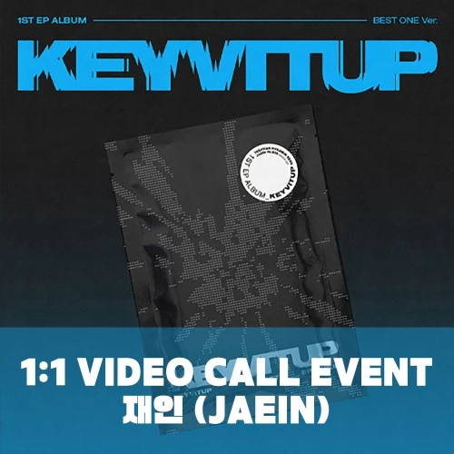 [Jae-in][7/3 Video Call] KEYVITUP - 1ST EP ALBUM [KEYVITUP] (BEST ONE Ver.) (Platform)