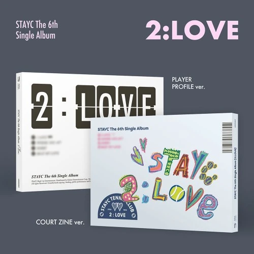 STAYC - The 6th Single Album 2:LOVE [2 EA SET]