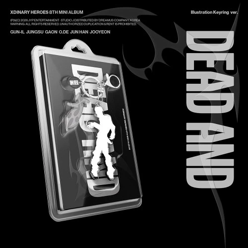 Xdinary Heroes - 8th Mini Album [DEAD AND] (Illustration Keyring)