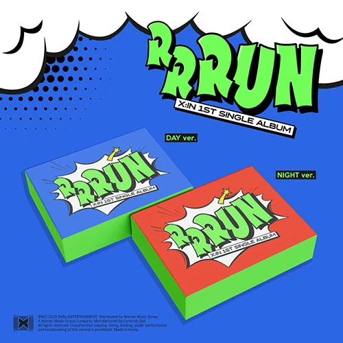 SET (2 Albums) X:IN - RRRUN (DAY ver., NIGHT ver.)