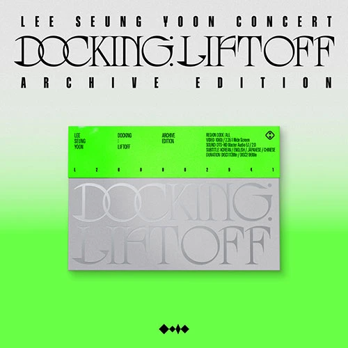 LEE SEUNGYOON - CONCERT [DOCKING : LIFTOFF] ARCHIVE EDITION (BLU-RAY)