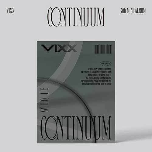 VIXX - Mini Album 5th [CONTINUUM] (WHOLE ver.)
