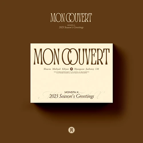 MONSTA X - 2023 SEASONS GREETINGS: MON COUVERT (DESK CALENDAR ver)