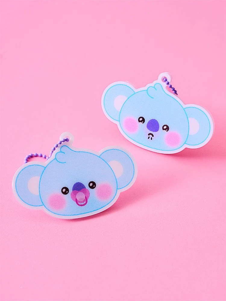BT21 KOYA NEWBORN BABY Lenticular Keychain