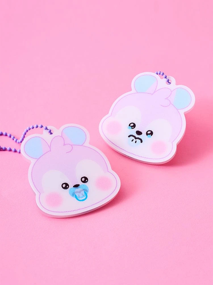BT21 MANG NEWBORN BABY Lenticular Keyring