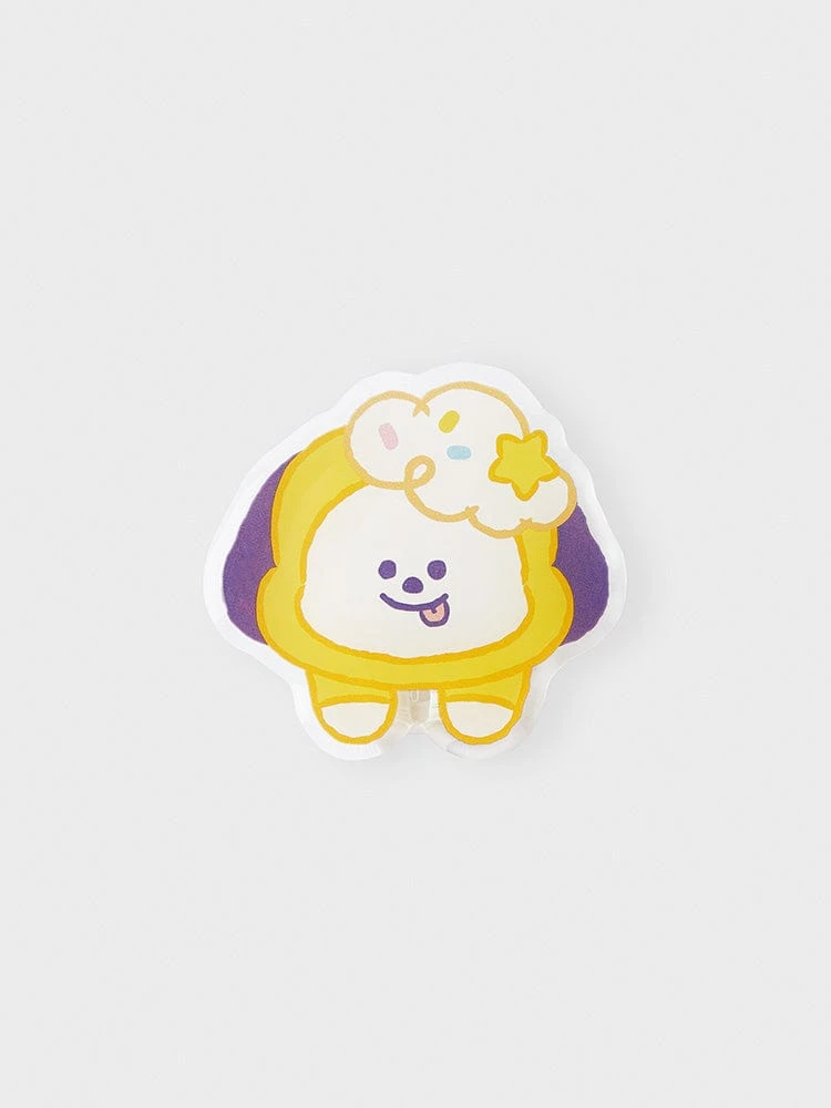 BT21 On the Cloud CHIMMY Acrylic Clip Magnet
