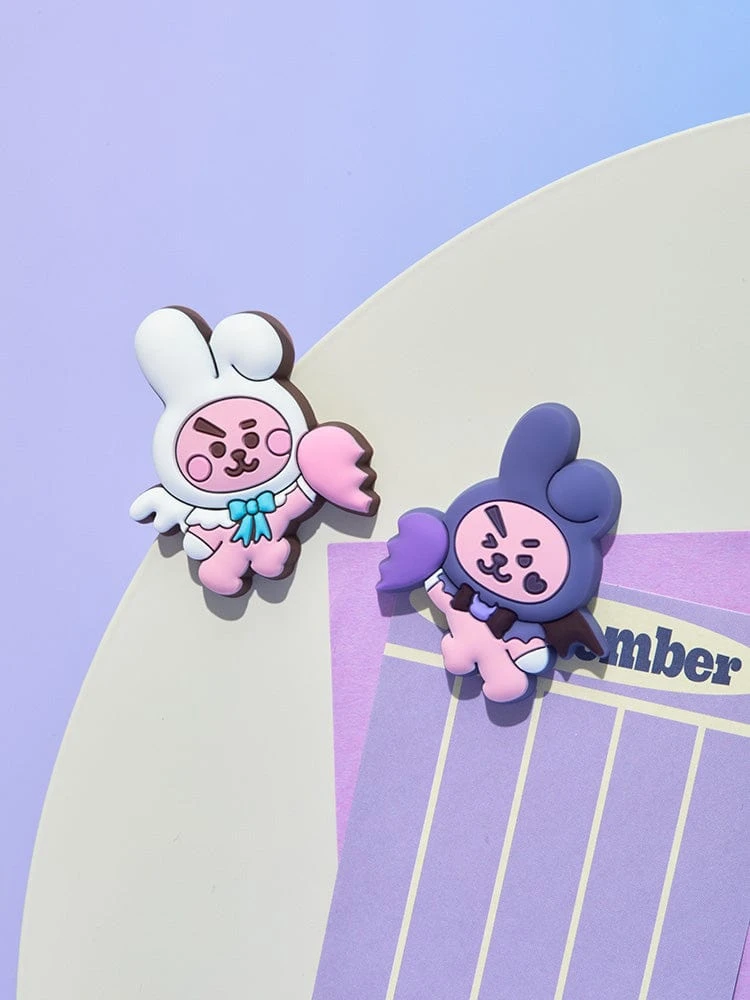 BT21 COOKY Angel & Villain Silicone Magnet Set (2pcs)