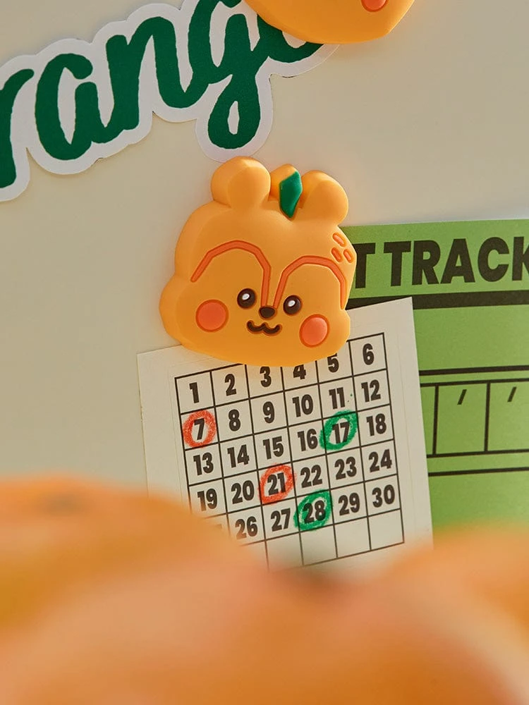 BT21 MANG Baby Orange Party Silicone Magnet