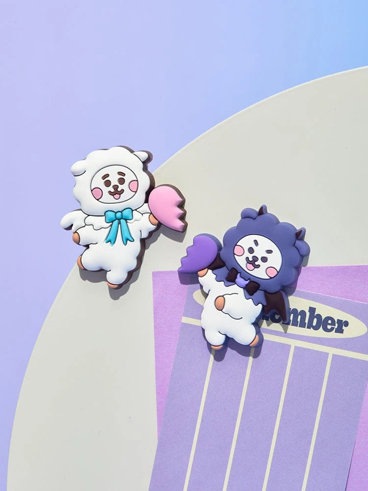 BT21 RJ Angel and Villain Silicon Magnet Set (2pcs)