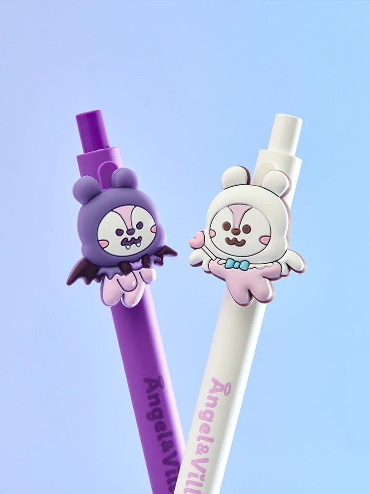 BT21 MANG Angel and Villain Gel Pen Set (2 pieces)