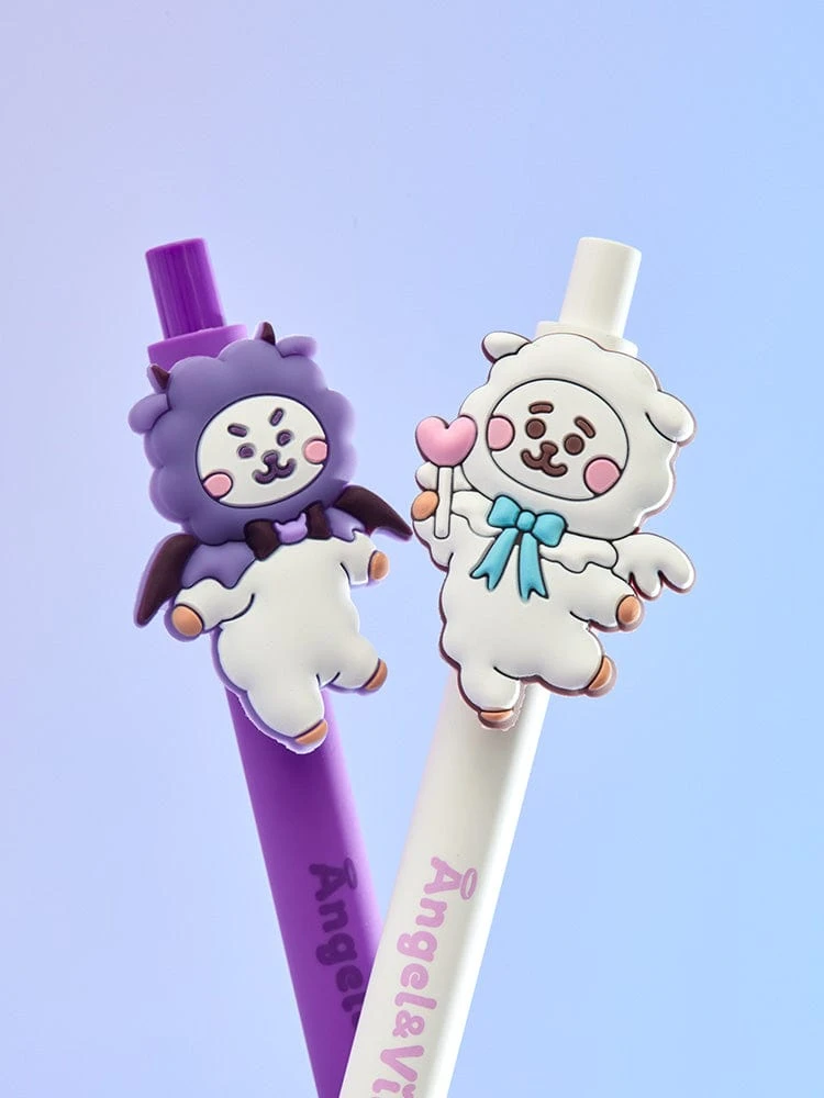 BT21 RJ Angel & Villain Gel Pen Set (2pcs)