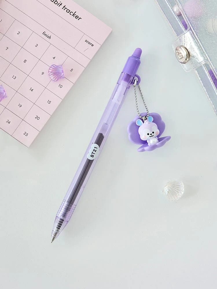 BT21 MANG BABY PEARL Figure Gel Pen