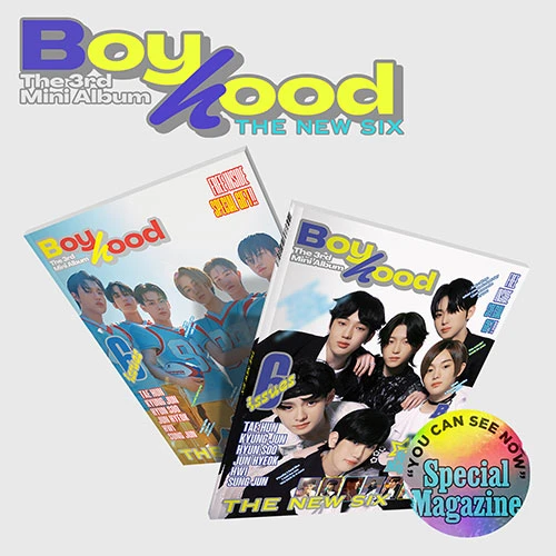 THE NEW SIX (TNX) - Mini Album 3 [BOYHOOD]