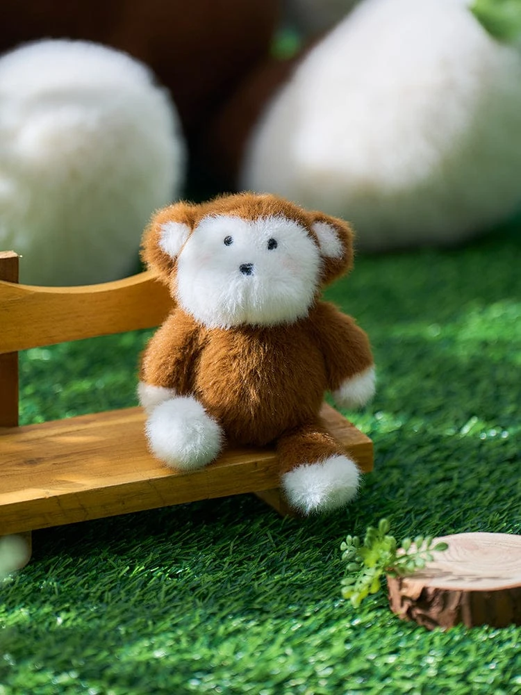 Cherop Mongmo Monkey Plush Keyring