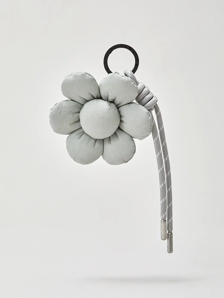 KOLLE Flower String Keyring Moonlak Grey