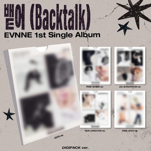 SET/Album 5 EA EVNNE - 1st Single Album [Backtalk] (DIGIPACK ver.)
