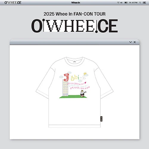 Whee In - 2025 Whee In FAN-CON TOUR [OWHEECE] MD / T-SHIRT