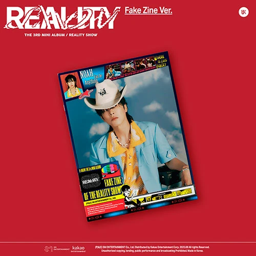U-Know Yunho - Mini Album 3 [Reality Show] (Fake Zine Ver.)