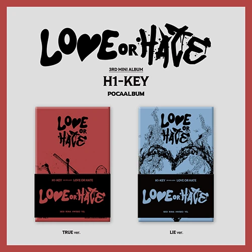 H1-KEY - 3rd Mini Album [LOVE or HATE] (POCAALBUM)