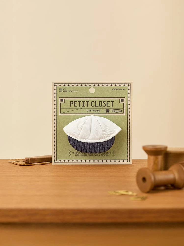 LINE FRIENDS Petit Closet White Baseball Cap