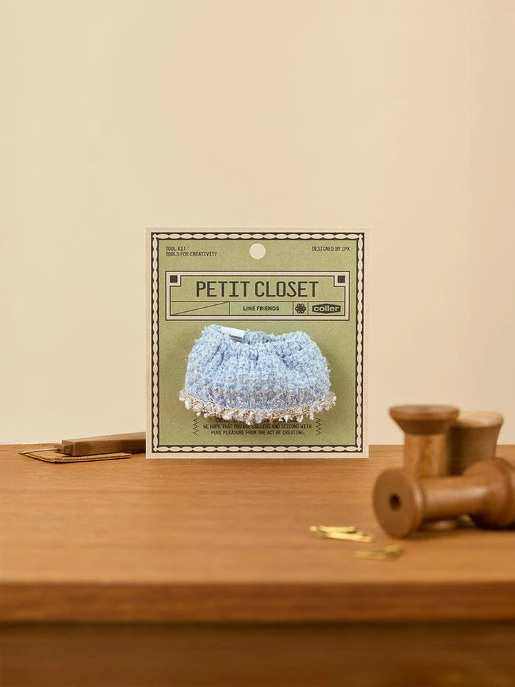 LINE FRIENDS Petit Closet Tweed Skirt
