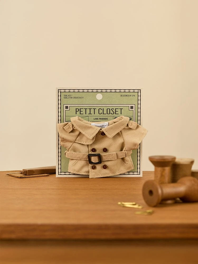 LINE FRIENDS Petit Closet Trench Coat