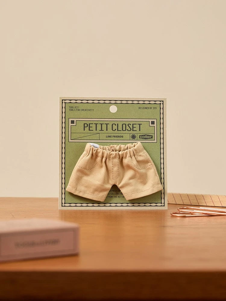 LINE FRIENDS Petit Closet Beige Pants