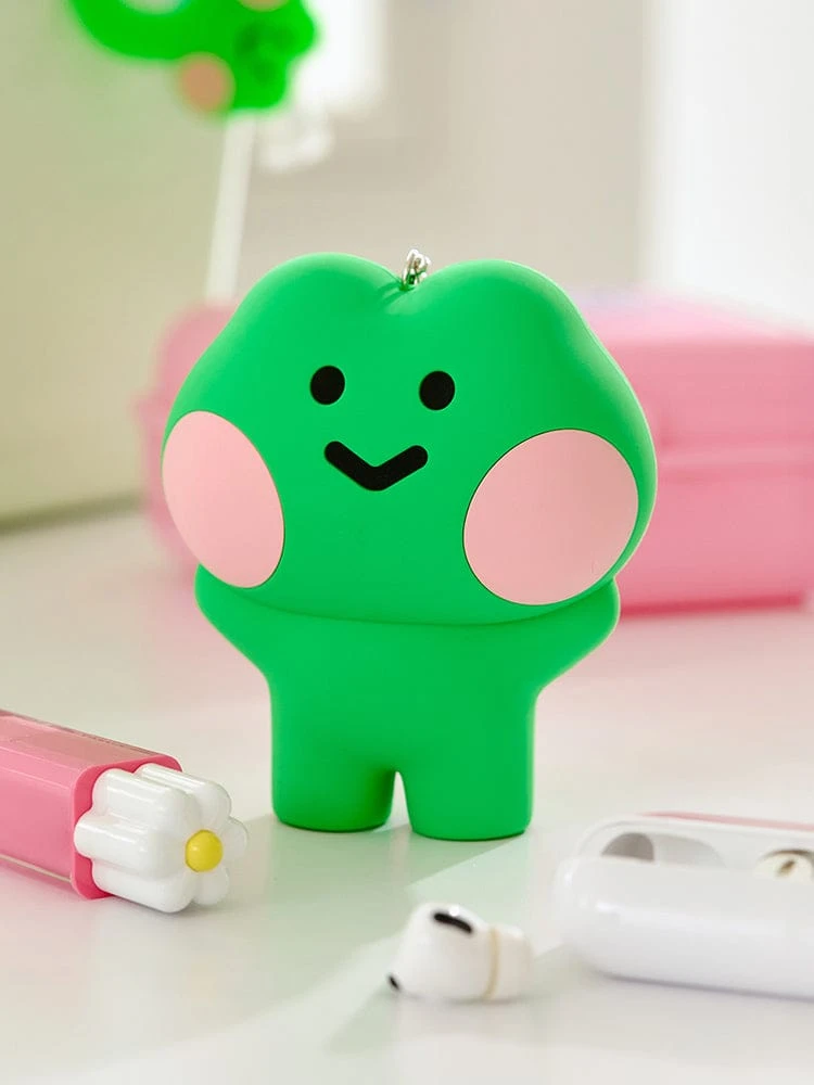 LINE FRIENDS minini STAY WITH lenini silicon pouch keyring