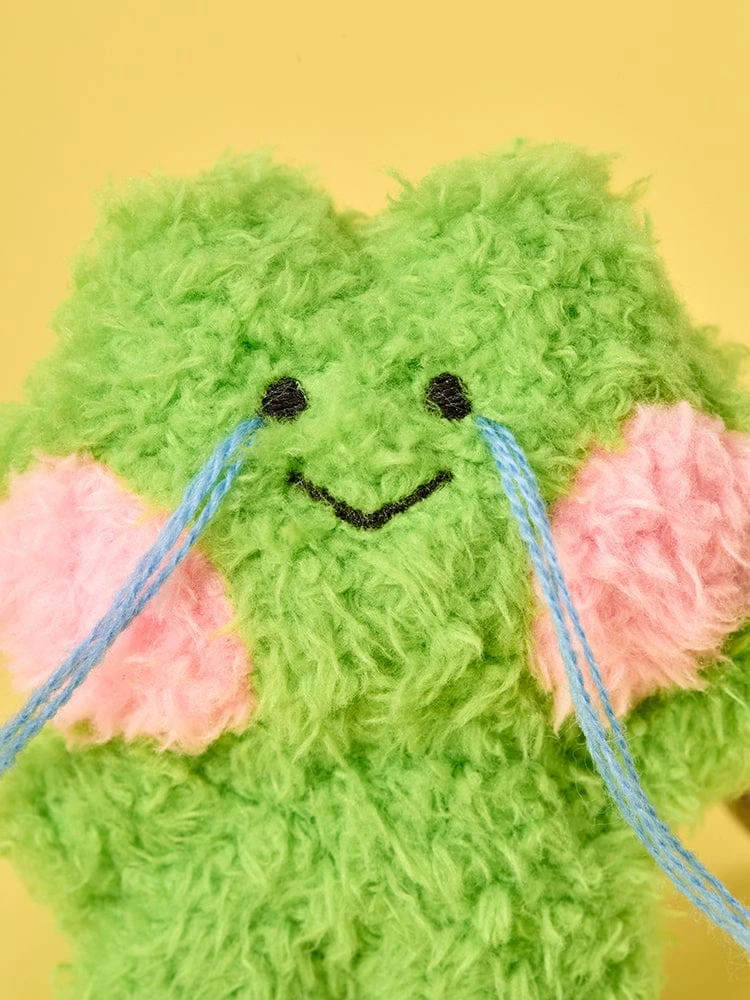LINE FRIENDS minini Tear Reniní Plush Keychain