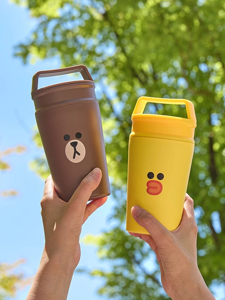 LINE FRIENDS Picnic Handle Tumbler (320ml)