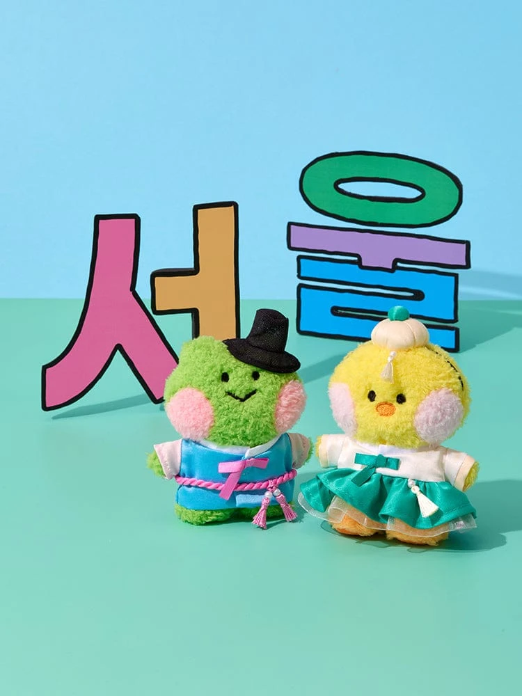 LINE FRIENDS minini SEOUL CITY EDITION Plush Doll