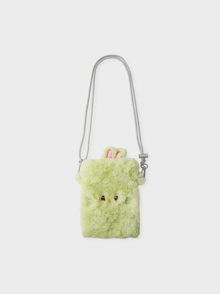 bunini Plush Mini Crossbody Bag (GREEN)
