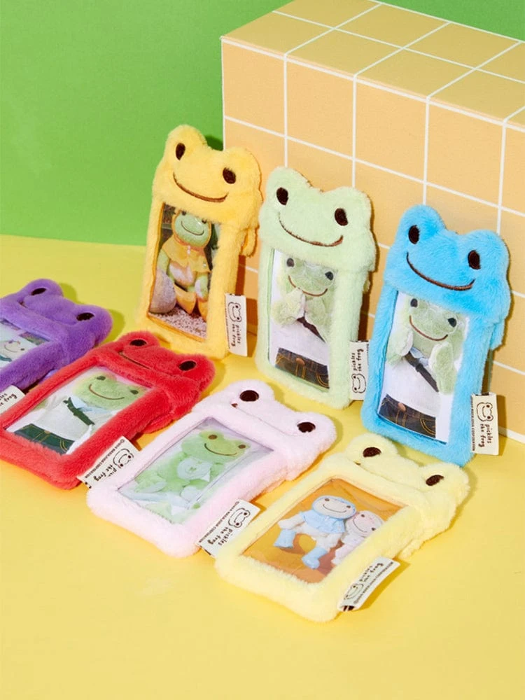 Pickles the Frog Card Holder