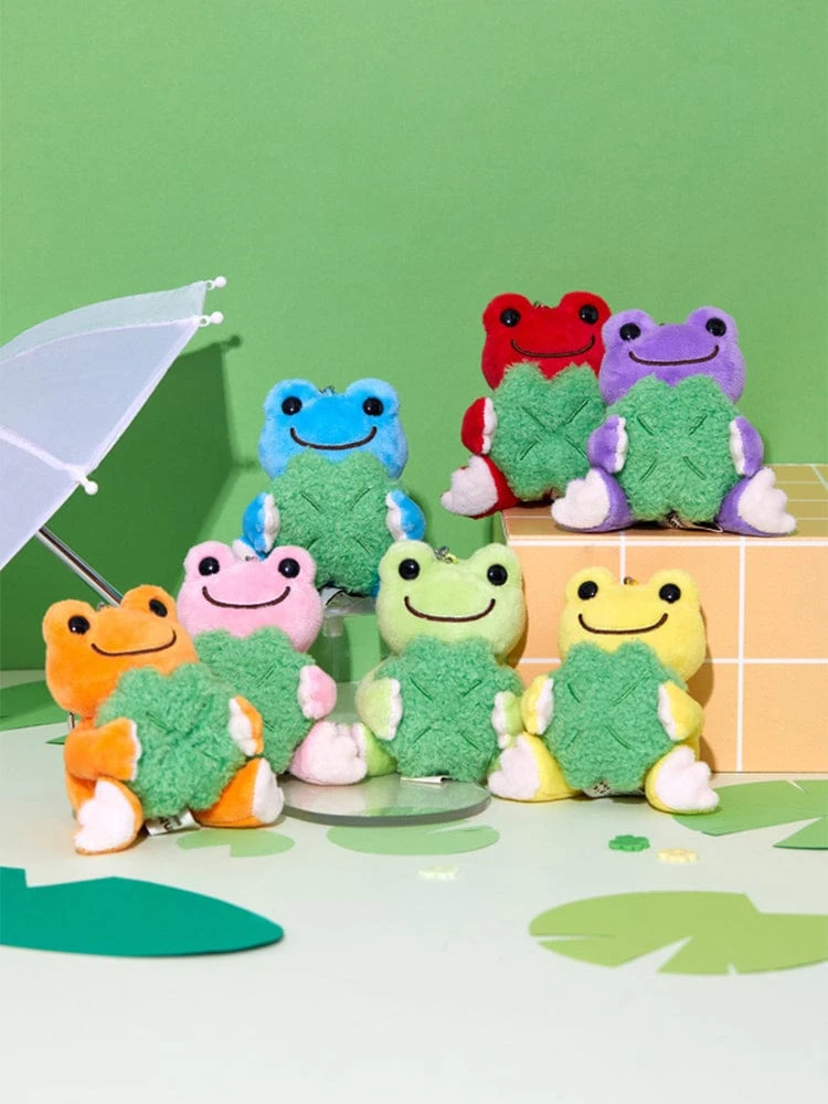 Pickles the Frog 8CM Clover Plush Keyring